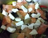 鮭のクリームチーズ蒸し焼き作り方4写真
