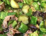 豚肉と茄子とピーマンの味噌炒め作り方8写真