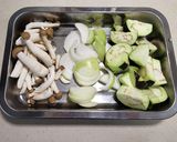 みやさんちの！夏野菜と鶏肉のコーラ煮作り方2写真