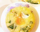 蒸し鶏の茹で汁で♡簡単野菜スープ作り方3写真