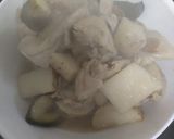 鶏肉と長芋の梅肉炒め作り方5写真