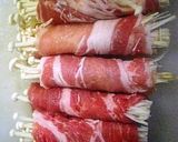 豚えのき焼き作り方2写真