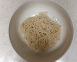 冷たいそうめん＆温か肉味みそ豆乳スープ♬作り方11写真
