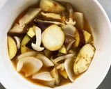 根菜茄子梅カツオ照り焼き味温野菜サラダ作り方15写真