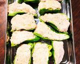 おからin肉詰めピーマンのドミグラ風煮作り方1写真