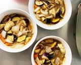 根菜茄子梅カツオ照り焼き味温野菜サラダ作り方17写真