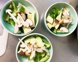 レンジ肉無豆腐簡単冷製坦々麺味野菜炒め作り方11写真