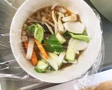 レンジ肉無豆腐簡単冷製坦々麺味野菜炒め作り方13写真