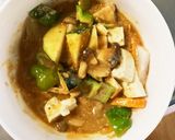 レンジ肉無豆腐簡単冷製坦々麺味野菜炒め作り方15写真