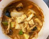 レンジ肉無豆腐簡単冷製坦々麺味野菜炒め作り方17写真