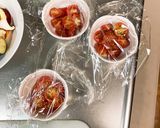 肉無ほんのりシーフード麻婆味春雨炒め煮作り方1写真