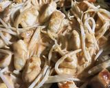 鶏むね肉ともやしの味噌マヨ炒め♪♪作り方8写真