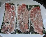 豚肉のかば焼き風丼作り方4写真