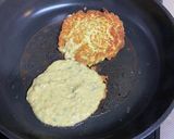 大豆ときゅうりのパンケーキ作り方5写真