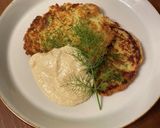 大豆ときゅうりのパンケーキ作り方7写真