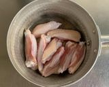 MrsWongちの愛犬用参鶏湯作り方1写真