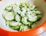 太胡瓜と竹輪の酢の物　作り置きにも◎作り方4写真