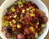 ウインナーコーン丼作り方6写真