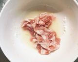 全てレンジもやし入極旨ソース味甘酢酢豚作り方1写真