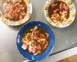 全てレンジもやし入極旨ソース味甘酢酢豚作り方4写真