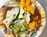 全てレンジもやし入極旨ソース味甘酢酢豚作り方13写真