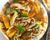 全てレンジもやし入極旨ソース味甘酢酢豚作り方16写真