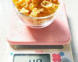 コーンフレークとヨーグルトの朝食作り方4写真