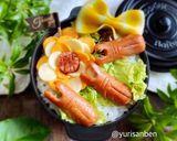 可愛いおかずクワガタのウインナー夏弁当作り方3写真