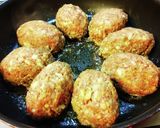 ゴボウたっぷりハンバーグ。作り方7写真