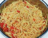 冷たい麺 マルガリータ風冷製パスタ作り方6写真