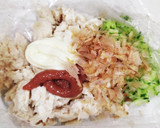 うちの味♤ちょこんとね❣梅おかかごまマヨ作り方8写真