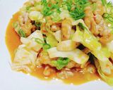 ✿キャベツと豚肉の甘辛みそ炒め✿作り方4写真