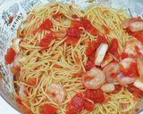 冷たい麺 シーフードの冷製パスタ作り方5写真