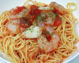 冷たい麺 シーフードの冷製パスタ作り方6写真