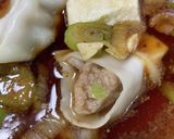 簡単 餃子鍋 台湾風作り方5写真