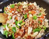 バリボリ肉野菜カレー炒め。作り方5写真