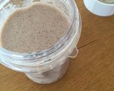 ザバスチョコ味とバナナでシェイク！作り方6写真