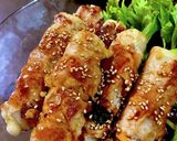 超簡単★チーちくの肉巻き★チーズトロ〜ン作り方3写真