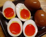 ヘルシー！我が家秘伝♪酸っぱめ味付け卵！作り方4写真