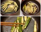 【楽めし】焼きオクラのマキシマムバター作り方4写真