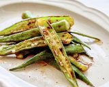 【楽めし】焼きオクラのマキシマムバター作り方5写真