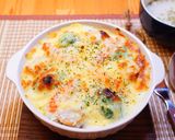 毛ガニのシーフードドリア作り方10写真