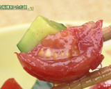 ミニトマトとキュウリの和え物作り方3写真
