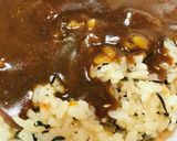 レトルト＆炊き込みご飯活用●カレー丼作り方1写真