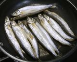 簡単フライパン焼き！ししゃも黒胡椒焼き作り方1写真