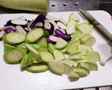 スープの素を使う、楽ちん夏野菜スープ作り方2写真