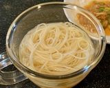 そうめんで簡単、ちょこっと冷麺作り方3写真