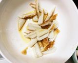 レンジ肉無チクワ梅クリーム味野菜炒め作り方1写真