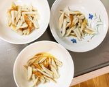 レンジ肉無チクワ梅クリーム味野菜炒め作り方2写真