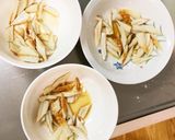 レンジ肉無チクワ梅クリーム味野菜炒め作り方3写真